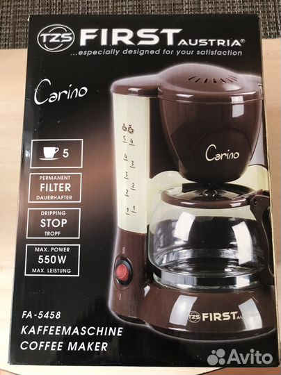 Кофеварка новая