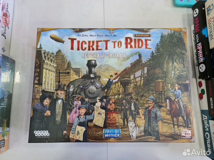 Настольная игра Ticket to Ride: Легенды Запада
