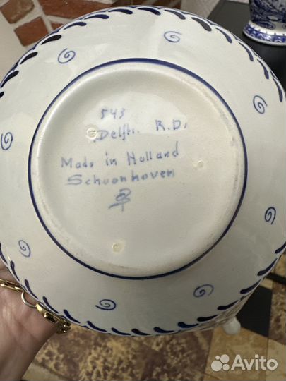 Вазочки Delfts