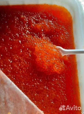 Икра красная и чёрная