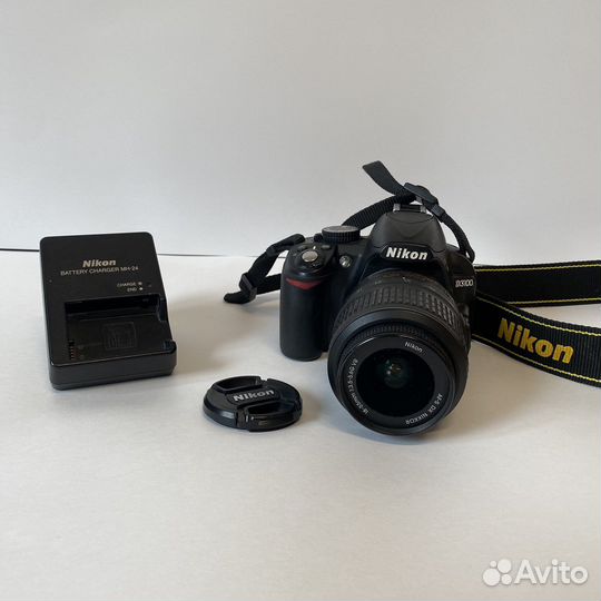 Зеркальный фотоаппарат nikon d3100 kit 18-55mm
