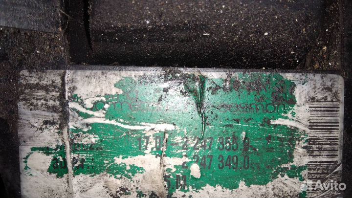 Кассета радиаторов BMW 5 E39 рест. 2001 2247355