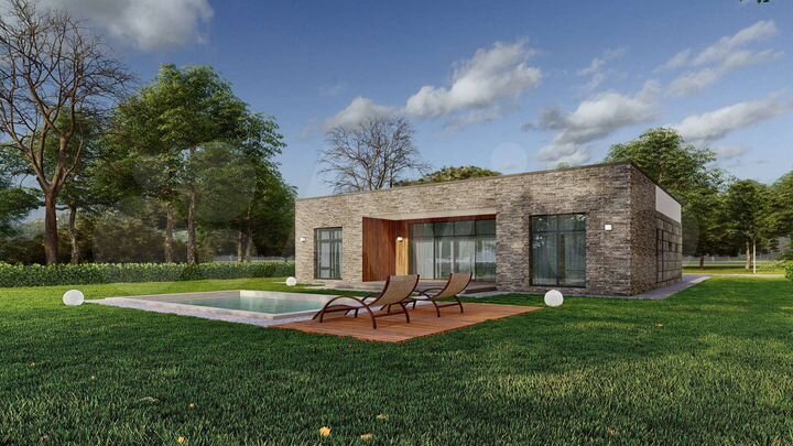 Дом 121 м² на участке 15,2 сот.