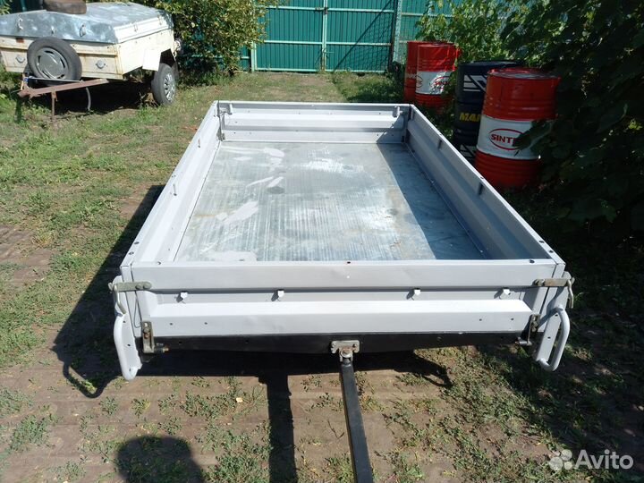 Прицеп от минитрактора курганец