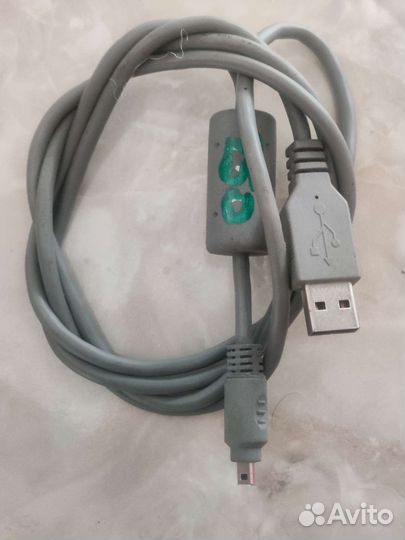 Шнур, кабель USB A mini USB B 4pin.1 m