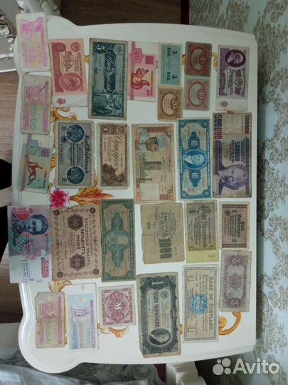 Денежные купюры