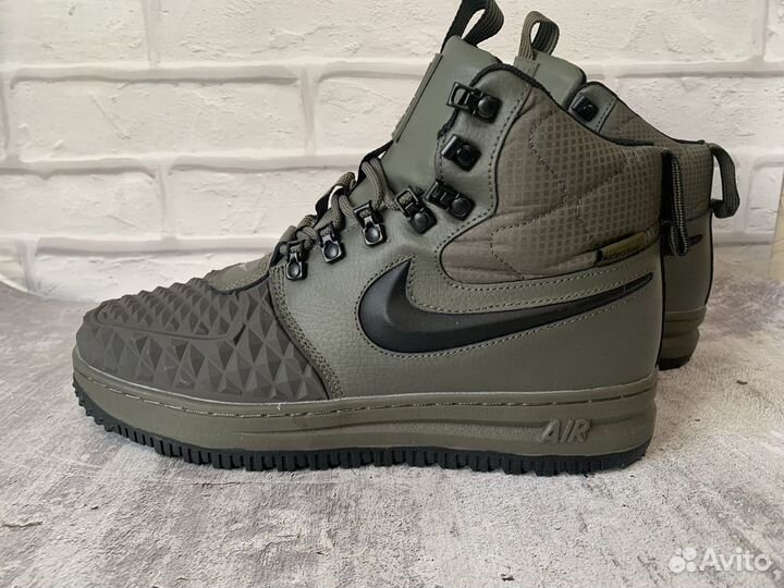 Кроссовки зимние nike Air Force 1 duckboot lunar