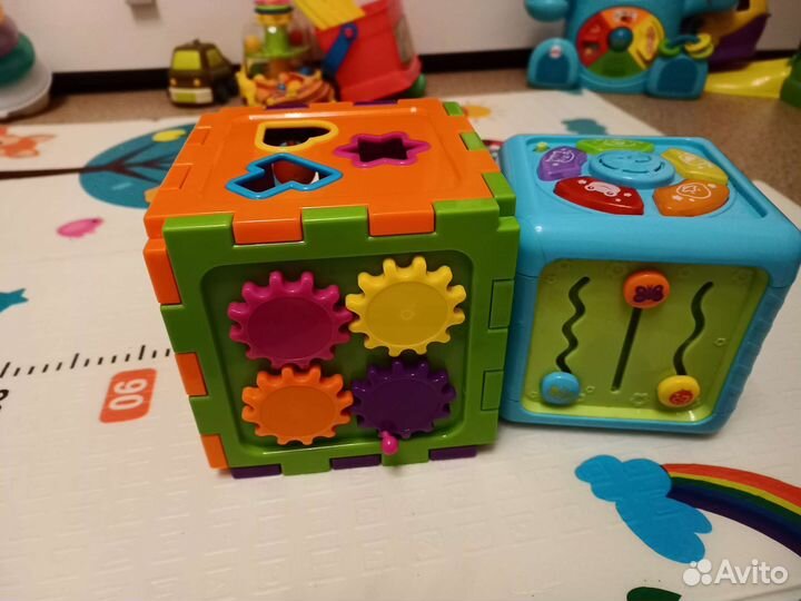 Развивающие кубики