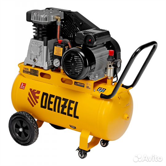 Компрессор Denzel BCI 2100/50, 2,1 кВт, 50 литров