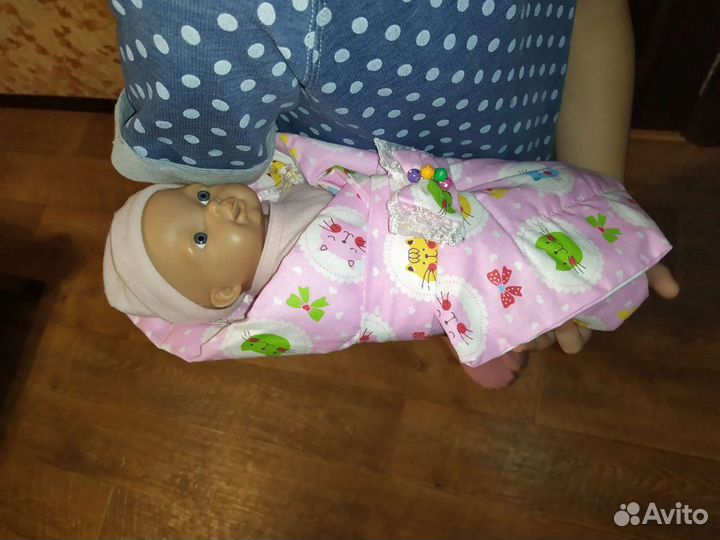 Новая Люлька-переноска ручной работы для игрушек