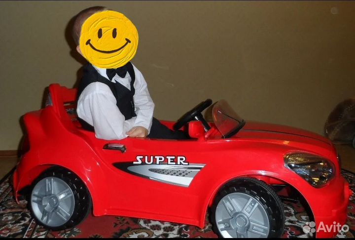 Детская машина на аккумуляторе бу