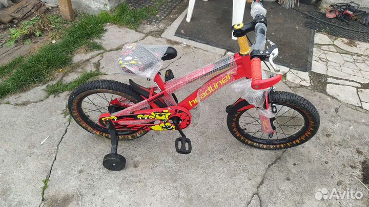 Детский велосипед 16 колеса