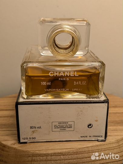 Chanel № 5 Eau de Parfum 100 мл винтаж 99 г. спрей