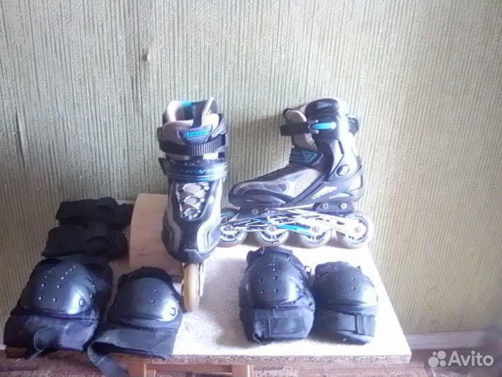 Коньки роликовые