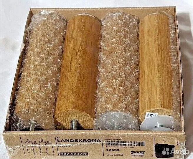 Новые мебельные ножки из дуба IKEA