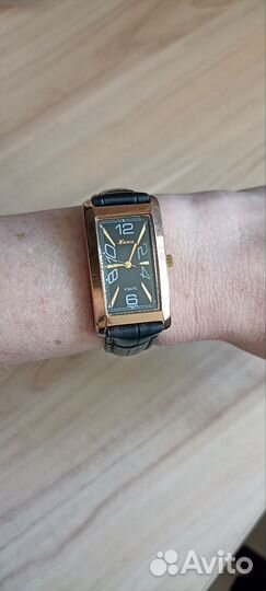 Золотые часы женские 585 ника