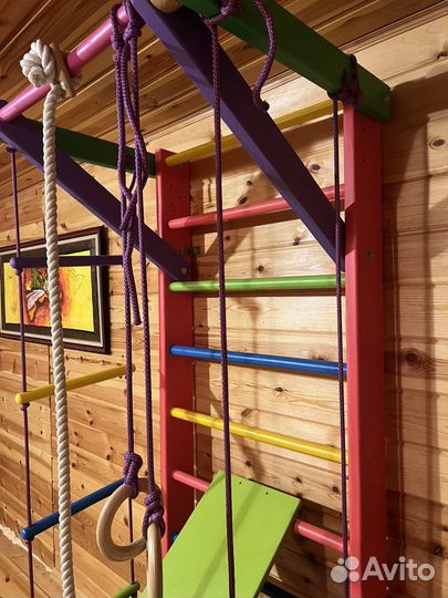 Детская шведская стенка бу