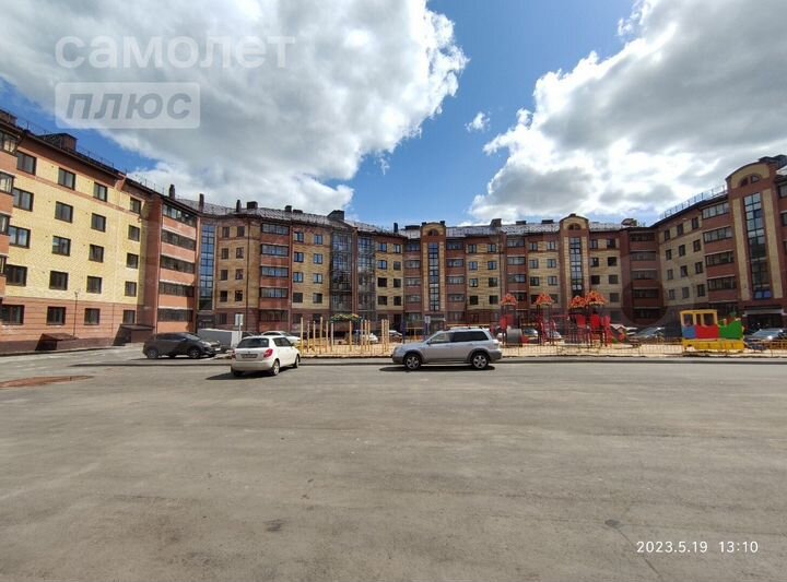 3-к. квартира, 70,6 м², 3/5 эт.