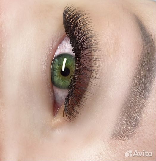 Наращивание ресниц на дому