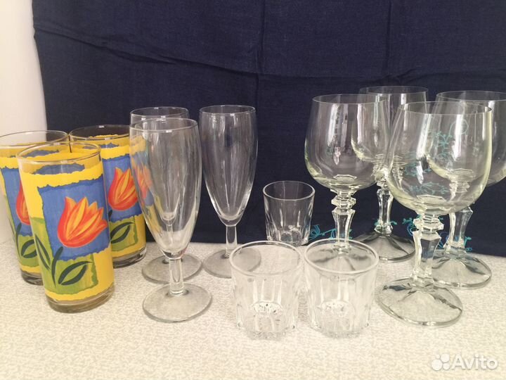 Фужеры, стаканы СССР