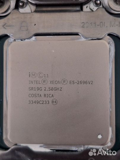 Материнская плата X79, E5 2696v2, DDR3 32Gb