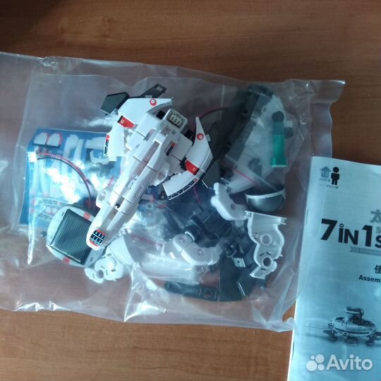 Конструктор, игрушки,робот, солнечная батарея