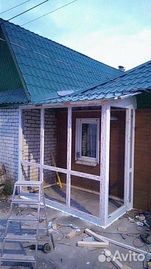 Остекление крыльца