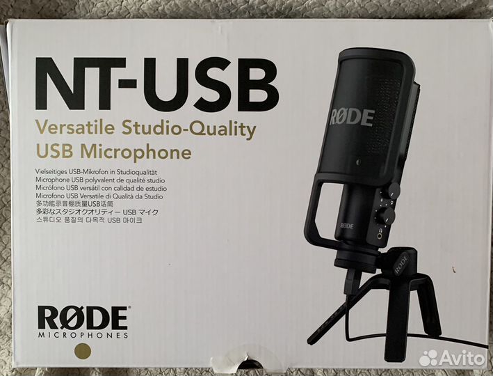 Микрофон rode nt usb
