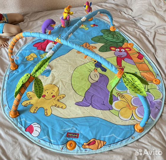 Развивающий коврик tiny love
