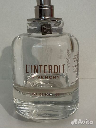 Givenchy linterdit туалетная вода