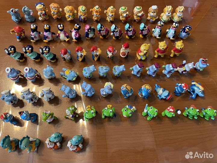 Киндер сюрприз игрушки 90х