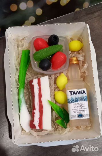 Наборы из мыло на 23 февраля мужчинам