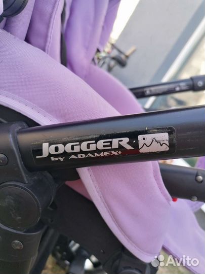 Коляска 2 в 1 adamex jogger