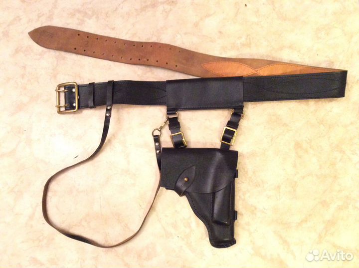 3 размер Новый черный Ремень портупея вмф СССР