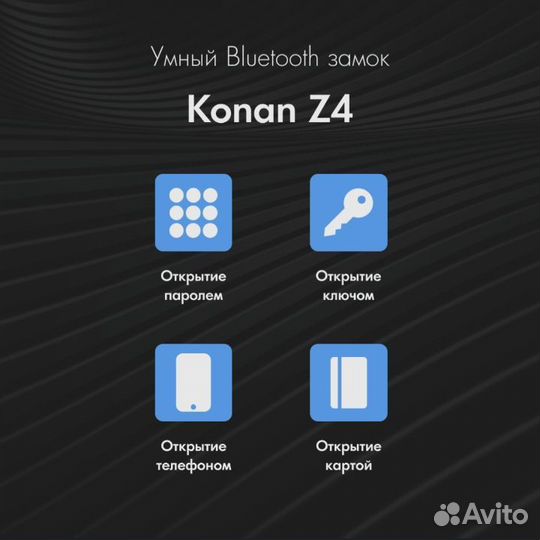 Электронный замок konan
