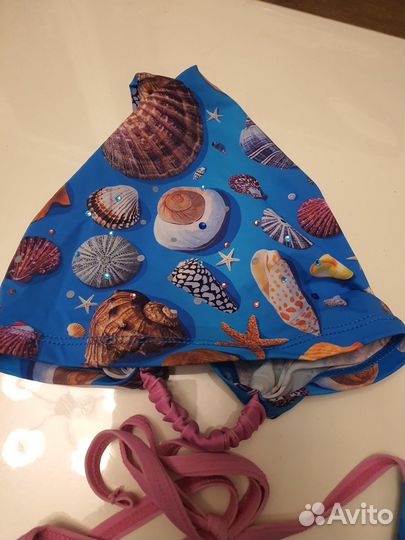 Купальник для девочки с банданой