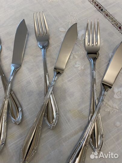 Набор столовых приборов для рыбы цептер