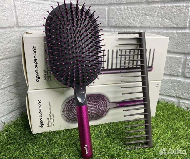 Расческа Dyson 2в1