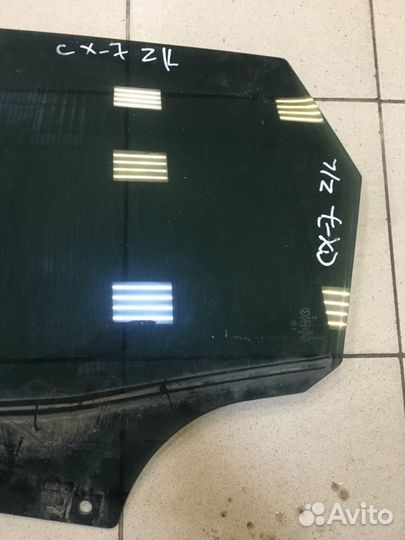 Стекло дверное заднее левое Mazda Cx-7