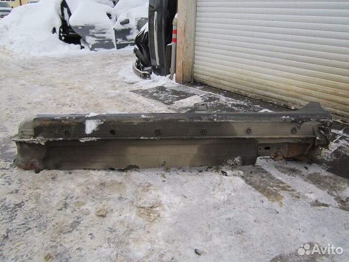 Левый порог hyundai solaris 1