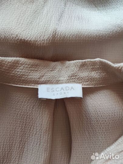 Escada Sport (оригинал) шёлковая блузка S 42