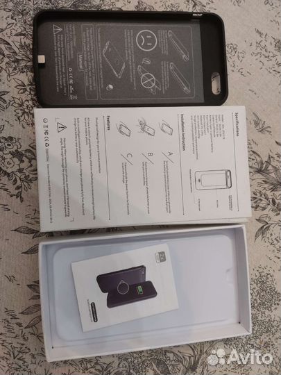 Чехол на iPhone 6 и 7 plus со встроенным аккумом