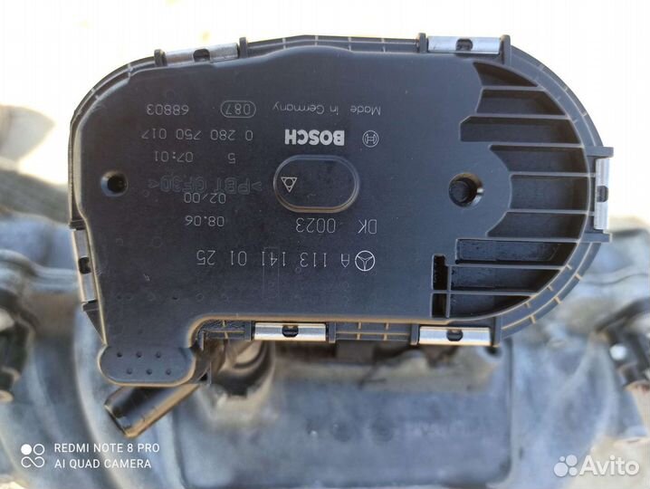 Дроссель на мерседес 211 5л