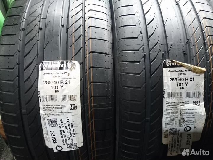 Continental ContiSportContact 5P 265/40 R21 101Y