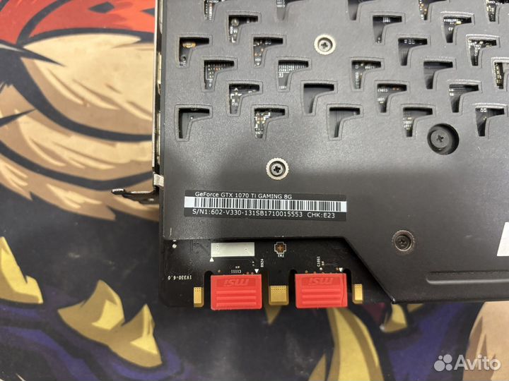 Видеокарта gtx 1070 ti 8gb