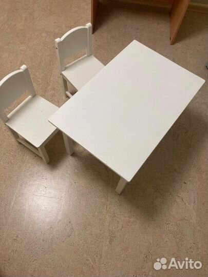 Стол и 2 стульчика IKEA