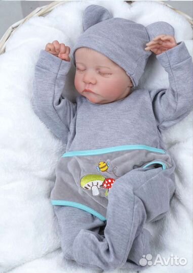 Кукла Реборн полностью силиконовая