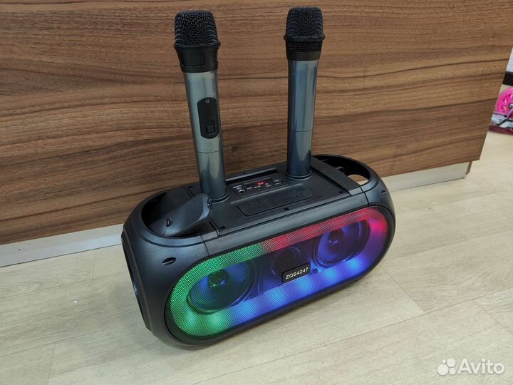 Блютуз колонка с подсветкой