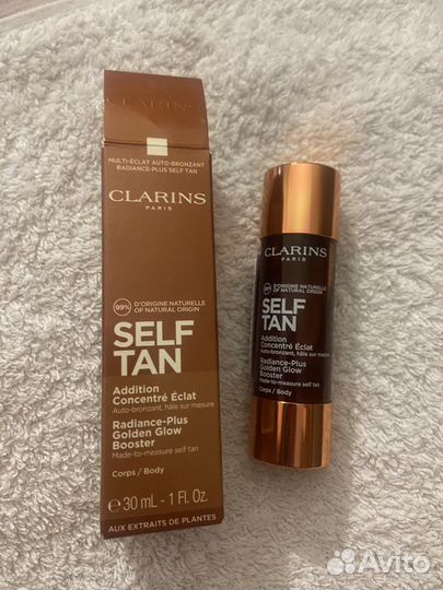 Clarins капли концентрат для загара 30мл