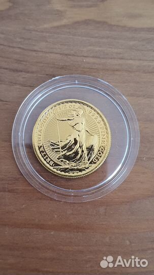 Золотая монета Британия. 2017г. 15,55гр